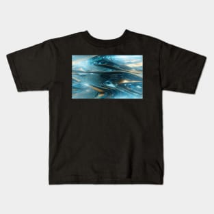 Seamless Holographic Texture IX Kids T-Shirt